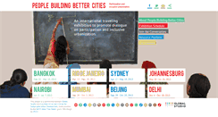 Desktop Screenshot of peoplebuildingbettercities.org