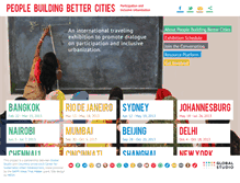Tablet Screenshot of peoplebuildingbettercities.org